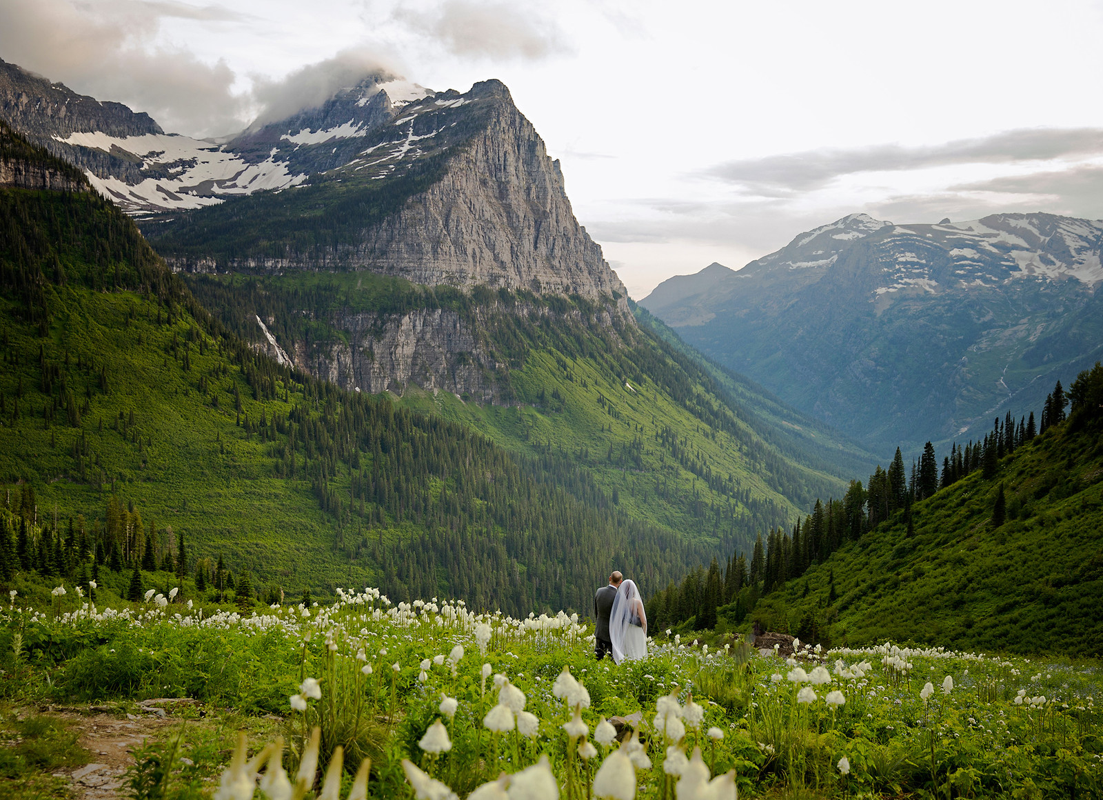 Montana wedding setup at North Star Ranch